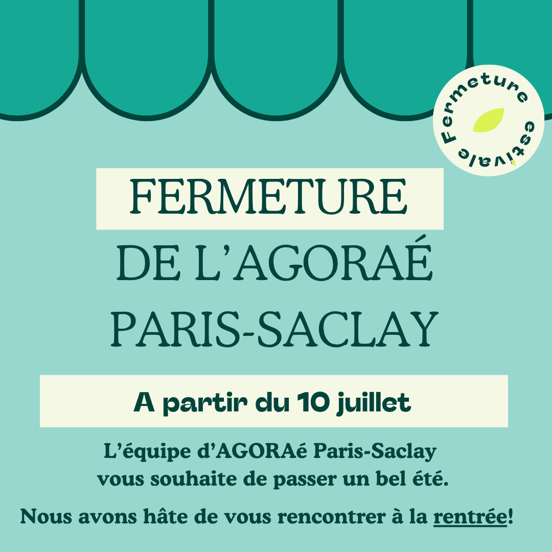 Fermeture estivale – à partir du 10 juillet 2025